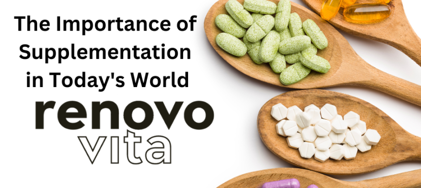 supplementation renovovita America is stressed out & nutritionally depleted.