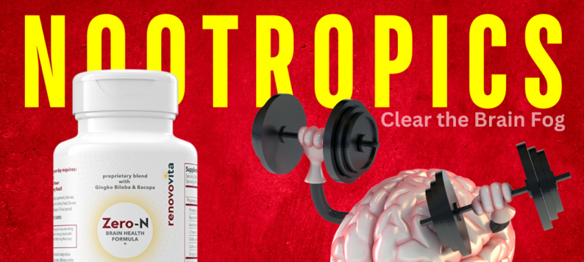 Nootropics Zero-N Brain Health Formula Renovovita